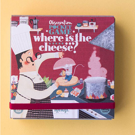 Londji Londji Where is the cheese - pocket memory game