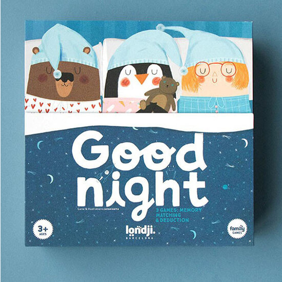 Londji Londji Good Night memory game +3yrs