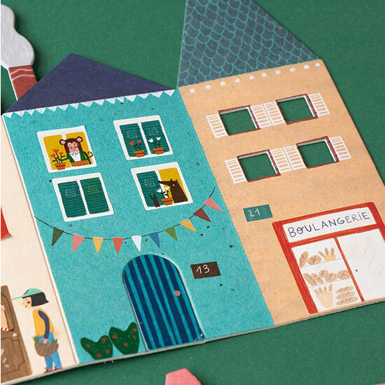 Londji Londji Chez Moi Bastelset kreativen Aufklebern