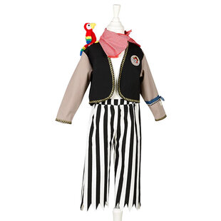 Souza Duncan pirate costume with parrot