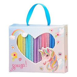 Souza gift set Eleny with unicorn hair ties