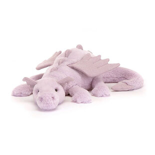 Jellycat soft toy Lavender dragon Little