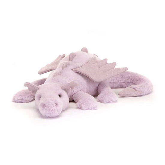 Jellycat Jellycat knuffel draak Lavender dragon Little