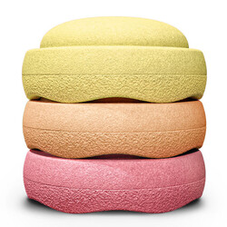 Stapelstein stacking stones Warm Pastel 3 pieces