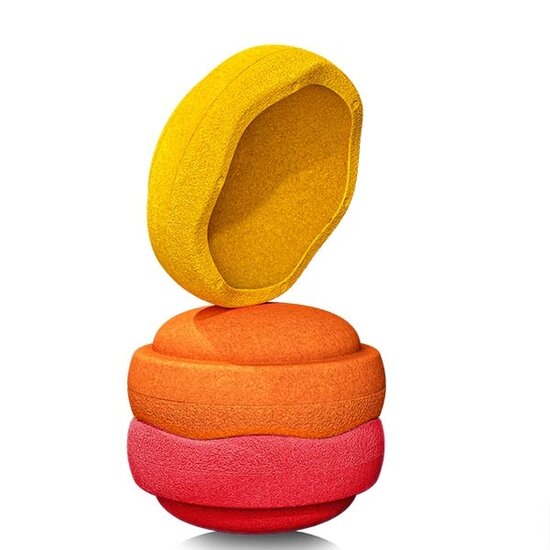 Stapelstein Stapelstein stapelstenen Warm Classic 3 stuks