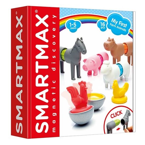 SmartMax SmartMax My First Farm Animals magnetic toy 1-5 years