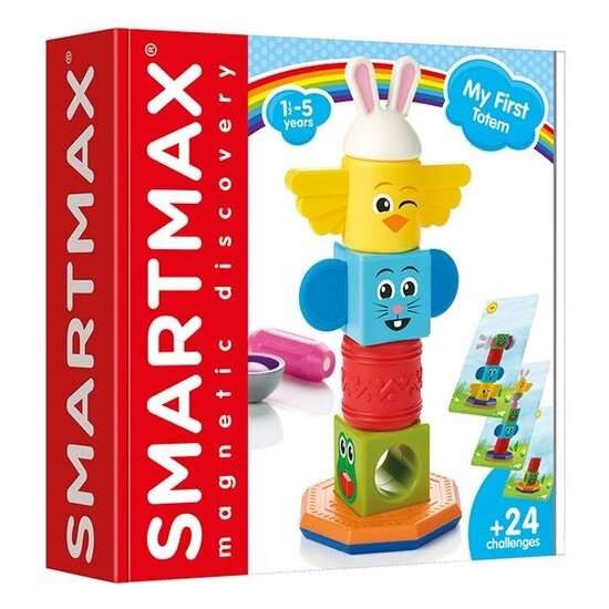 SmartMax Jouet magnétique SmartMax My First Totem 1-5 ans