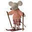 Maileg Maileg winter mouse with ski set big sister