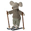 Maileg Maileg winter mouse with ski set big brother