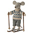Maileg Maileg winter mouse with ski set father