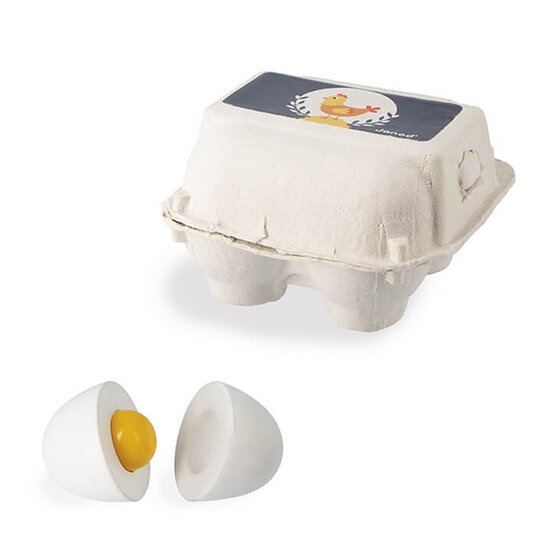 Janod Janod Little Chef toy eggs