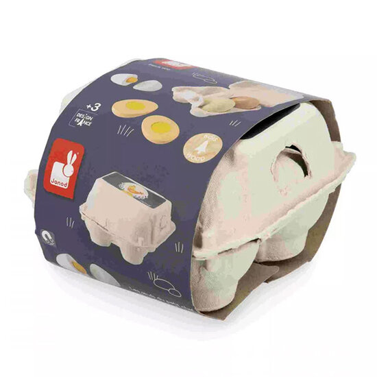 Janod Janod Little Chef toy eggs