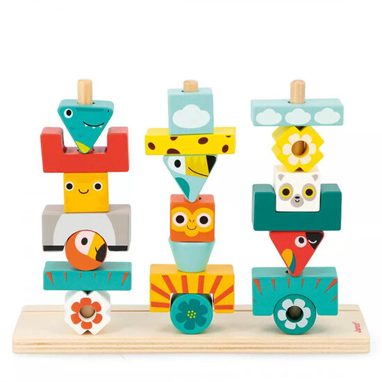Janod Janod Tropik Totem Stackable Tower