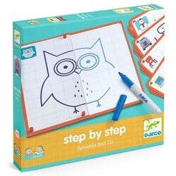 Djeco step-by-step symmetry drawing kit
