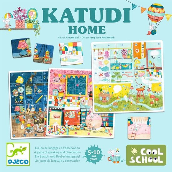 Djeco Djeco Beobachtungsspiel Katudi Home 5-10 Jahre