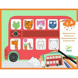 Kit de dessin Djeco le traçage 5-6 ans