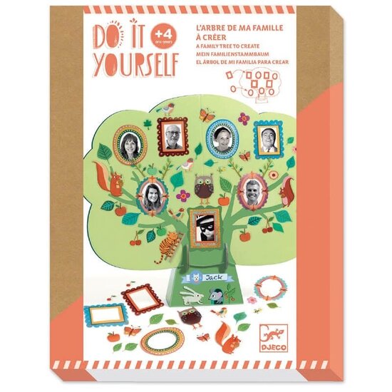 Djeco Djeco Do it yourself Family Tree craft kit