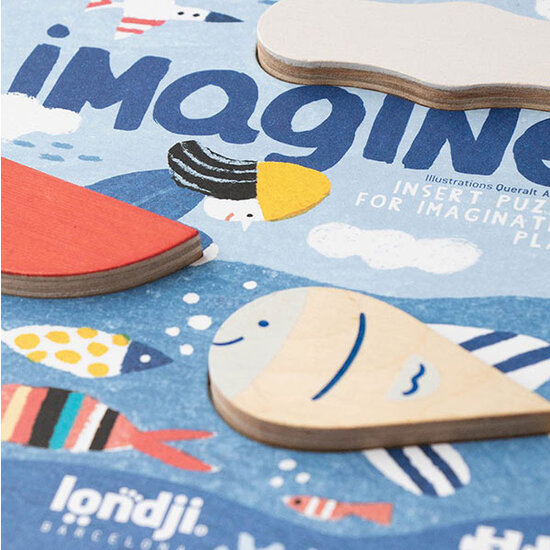 Londji Londji puzzle et jeu Imagine +2ans