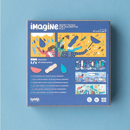 Londji Londji Puzzle und Spiel Imagine +2yrs