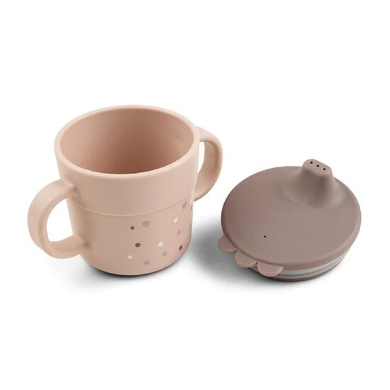 Done By Deer Done by Deer - Foodie spout cup - Happy dots Powder