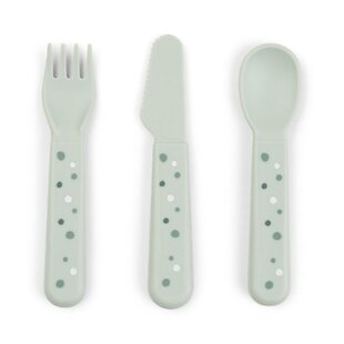 Copy of Done by Deer Foodie cutlery set - Happy Dots Powder