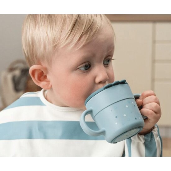 Done By Deer Copy of Done by Deer Foodie spout cup - Happy dots Powder