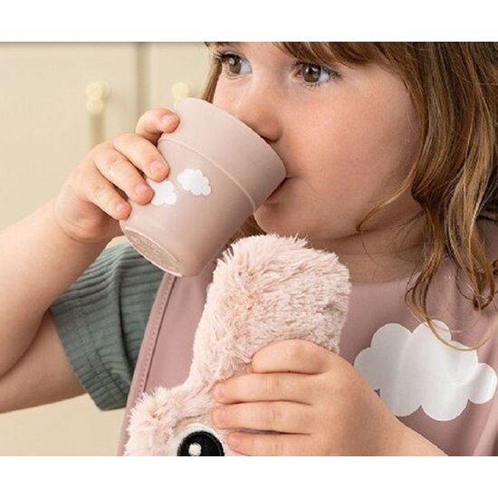 Done By Deer Done by Deer Foodie mini mug - Happy clouds Powder