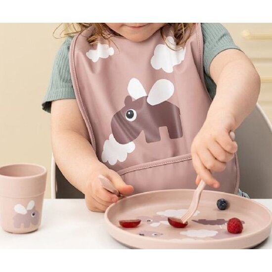 Done By Deer Done by Deer Foodie plate - Happy clouds Powder