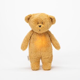 Moonie heartbeat bear with light honey natur