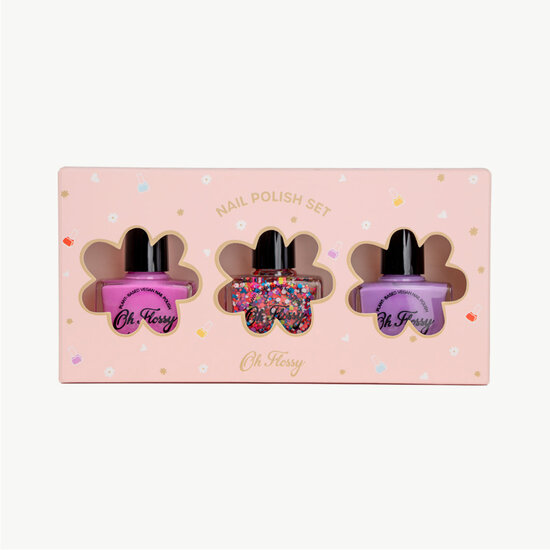 Oh Flossy Oh Flossy Party Nagellack Set