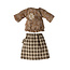 Maileg Maileg -Blouse and skirt for grandma mouse