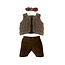 Maileg Maileg -Vest, pants and butterfly for grandpa mouse