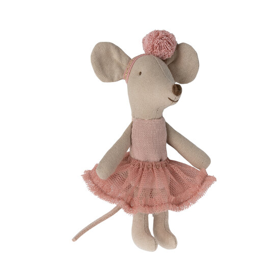 Maileg Maileg -Ballerina mouse, little sister - Rose