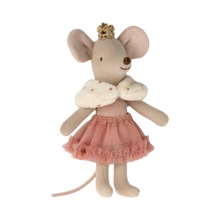Maileg - Prins muis, kleine zus in luciferdoosje