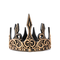 Great Pretenders -Medieval Crown - Gold/Black