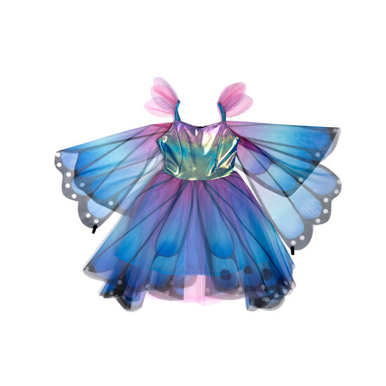 Great Pretenders Great Pretenders - Robe papillon twirl et ailes bleues/violettes
