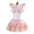 Great Pretenders Great Pretenders - Rose Gold Wings/Tutu - Größe 4-6