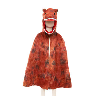 Great Pretenders - Grandasaurus T-Rex Cape & Claws - Red/Black