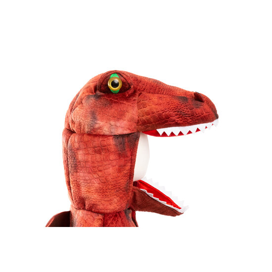 Great Pretenders Great Pretenders - GGrandasaurus T-Rex Cape et griffes - Rouge/Noir