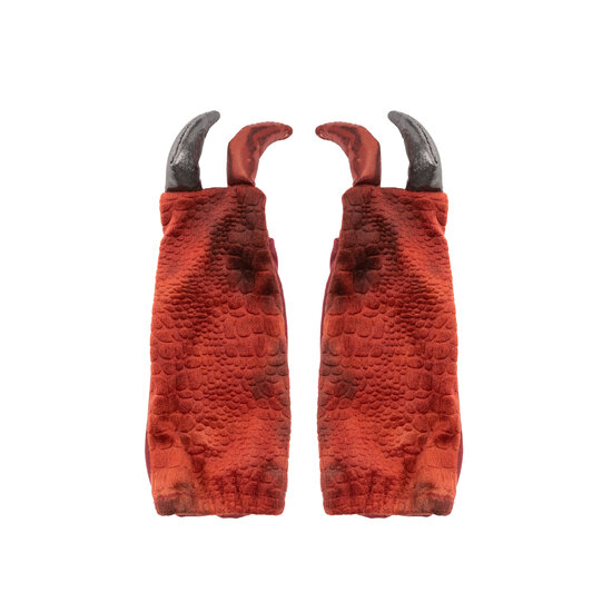 Great Pretenders Great Pretenders - GGrandasaurus T-Rex Cape et griffes - Rouge/Noir