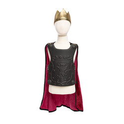 Great Pretenders - Manteau, plastron et couronne de chevalier légendaire - taille 4-6