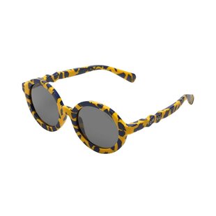 LUNETTES DE SOLEIL KOMONO KIDS 3-5Y - LOU - PATTERN - YELLOW BLUE