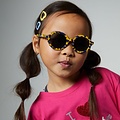 komono KOMONO SUNGLASSES KIDS 3-5Y - LOU - PATTERN - YELLOW BLUE