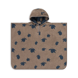 Konges Slojd - Frottee-Poncho - Zitrone