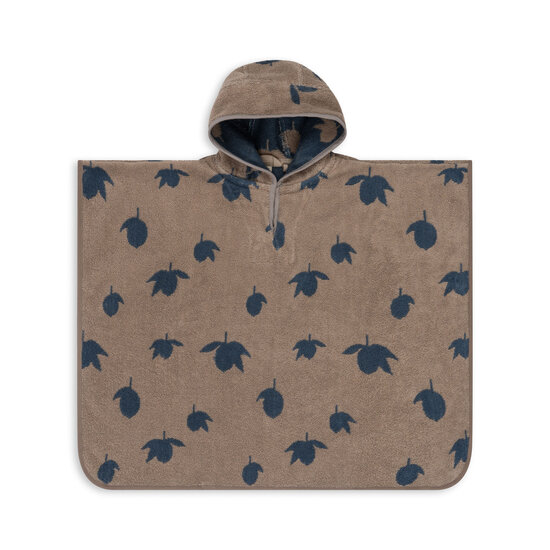 Konges Slojd Konges Slojd - Frottee-Poncho - Zitrone