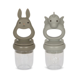 Konges Slojd Tétine de fruit Dragon et Lapin