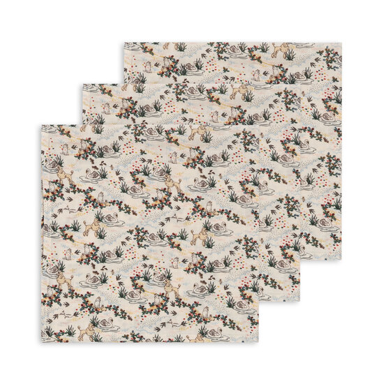 Konges Slojd Konges Slojd Hydrophilic cloths - Mizumi - 3 pieces