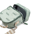 Done By Deer Done by Deer Kids insulated lunch bag Croco Green