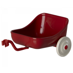 Maileg Tricycle Trailer Mouse Red