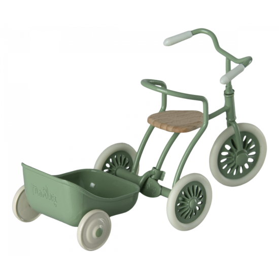 Maileg Maileg Tricycle Trailer Mouse Green